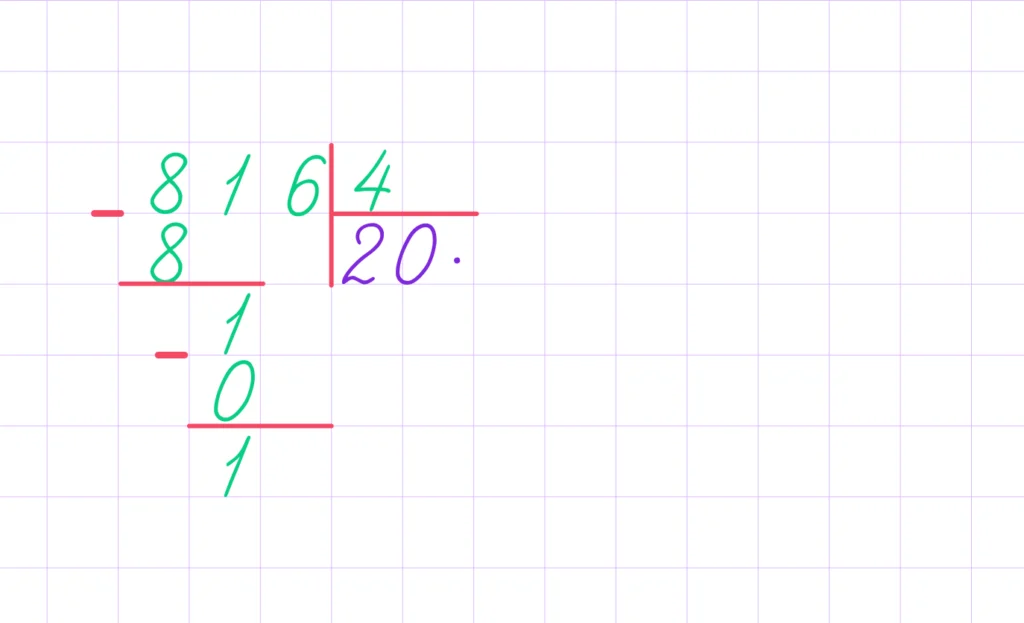 делить в столбик