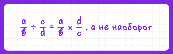 Деление дробей: теория и практика — Блог Тетрики