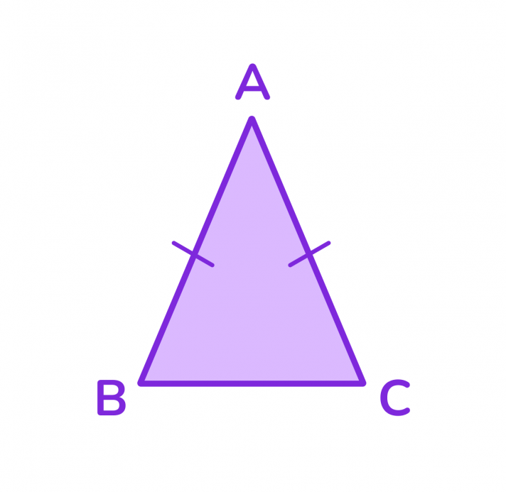 Равнобедренный треугольник: свойства, признаки и формулы