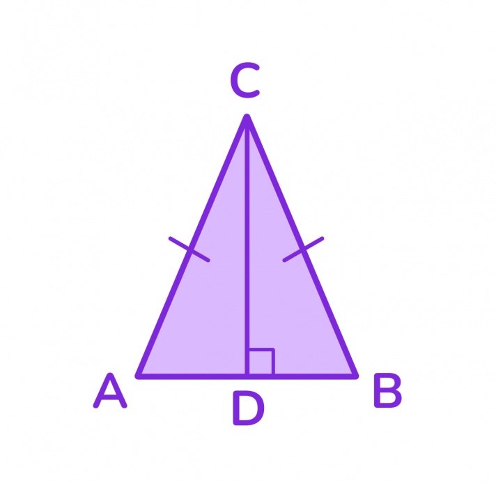 Равнобедренный треугольник: свойства, признаки и формулы