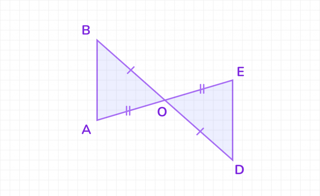 признаки равенства треугольников