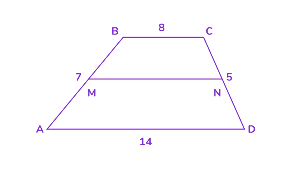 средняя линия трапеции