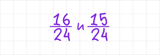 приведение дробей к общему знаменателю
