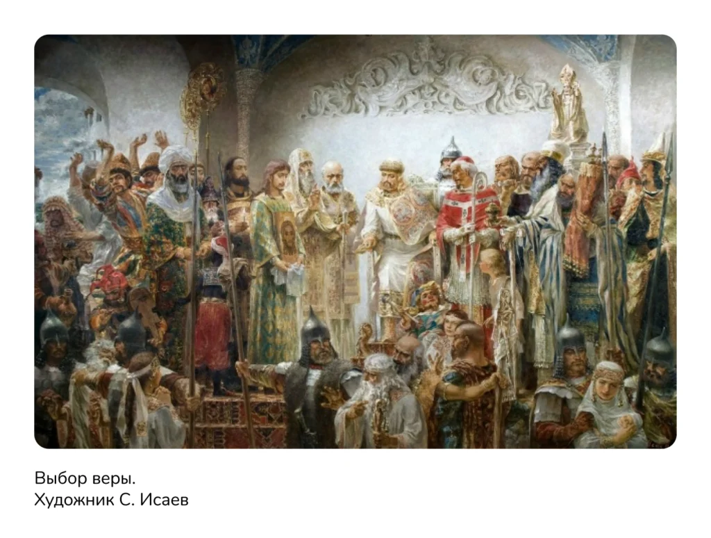 правление князя владимира крещение руси